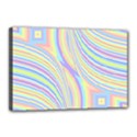 Pastel Color Stripes  Canvas 18  x 12  (Stretched) View1