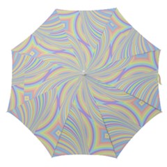 Pastel Color Stripes  Straight Umbrellas by SpinnyChairDesigns