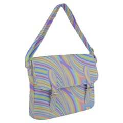 Pastel Color Stripes  Buckle Messenger Bag by SpinnyChairDesigns