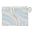 Pastel Color Stripes  Canvas Cosmetic Bag (XL) View2