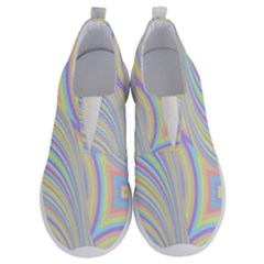 Pastel Color Stripes  No Lace Lightweight Shoes by SpinnyChairDesigns