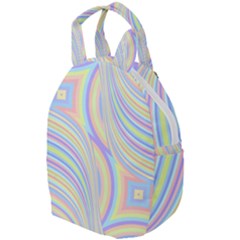 Pastel Color Stripes  Travel Backpacks by SpinnyChairDesigns