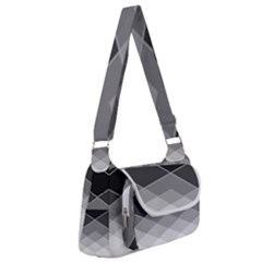 Black White Grey Color Diamonds Multipack Bag by SpinnyChairDesigns