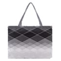 Black White Grey Color Diamonds Medium Tote Bag View1