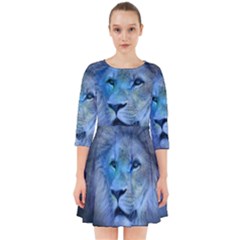 Astrology Zodiac Lion Smock Dress by Mariart