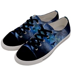 Astrology Zodiac Lion Men s Low Top Canvas Sneakers