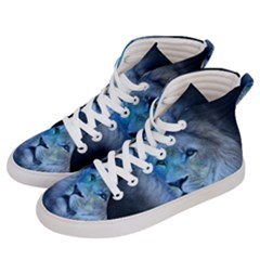 Astrology Zodiac Lion Men s Hi-top Skate Sneakers by Mariart