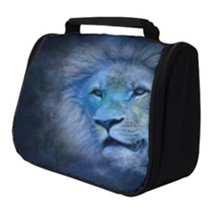 Astrology Zodiac Lion Full Print Travel Pouch (small)