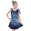 Astrology Zodiac Lion Kids  Tie Up Tunic Dress View1