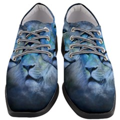 Astrology Zodiac Lion Women Heeled Oxford Shoes by Mariart