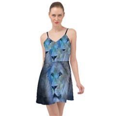 Astrology Zodiac Lion Summer Time Chiffon Dress