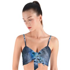 Astrology Zodiac Lion Woven Tie Front Bralet