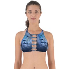 Astrology Zodiac Lion Perfectly Cut Out Bikini Top