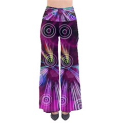 Fractal Circles Abstract So Vintage Palazzo Pants