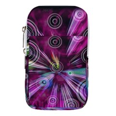 Fractal Circles Abstract Waist Pouch (large)