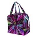 Fractal Circles Abstract Boxy Hand Bag View2