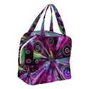 Fractal Circles Abstract Boxy Hand Bag View3