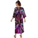 Fractal Circles Abstract Grecian Style  Maxi Dress View2