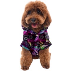 Fractal Circles Abstract Dog Coat