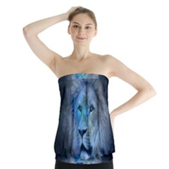 Astrology Zodiac Lion Strapless Top by Mariart