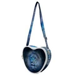 Astrology Zodiac Lion Heart Shoulder Bag