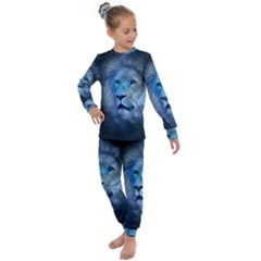 Astrology Zodiac Lion Kids  Long Sleeve Set 