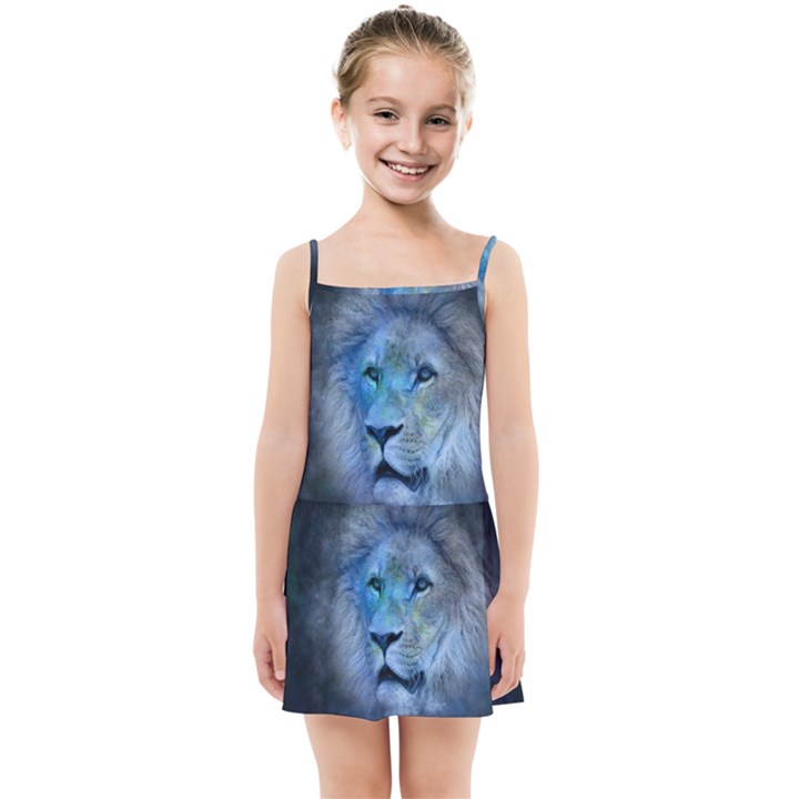 Astrology Zodiac Lion Kids  Summer Sun Dress