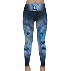 Astrology Zodiac Lion Lightweight Velour Classic Yoga Leggings by Mariart