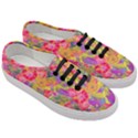 Red Liana Flower Women s Classic Low Top Sneakers View3