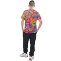 Red Liana Flower Men s Sport Top View2