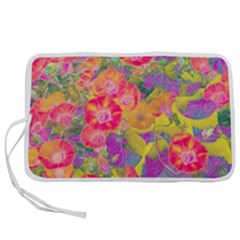 Red Liana Flower Pen Storage Case (s) by DinkovaArt