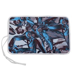 Marginata Flowers  Pen Storage Case (l) by DinkovaArt