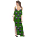 Power To The Big Flowers Festive Maxi Chiffon Cover Up Dress View2