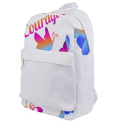 Strength Courage Hope Butterflies Classic Backpack by CHeartDesigns