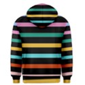 Colorful Mime Black Stripes Men s Core Hoodie View2