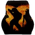 Shadow Heart Love Flame Girl Sexy Pose Car Seat Velour Cushion  View1