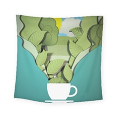 Illustrations Drink Square Tapestry (small) by HermanTelo