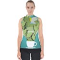 Illustrations Drink Mock Neck Shell Top View1