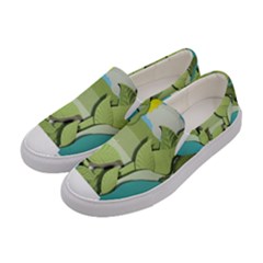 Illustrations Drink Women s Canvas Slip Ons