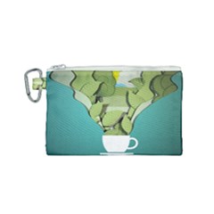 Illustrations Drink Canvas Cosmetic Bag (small)