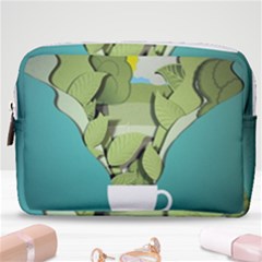 Illustrations Drink Make Up Pouch (medium)