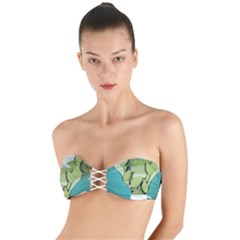 Illustrations Drink Twist Bandeau Bikini Top by HermanTelo