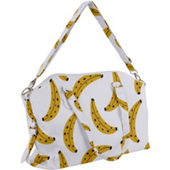 Banana Fruit Yellow Summer Canvas Crossbody Bag