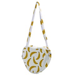 Banana Fruit Yellow Summer Heart Shoulder Bag