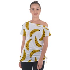 Banana Fruit Yellow Summer Tie-up Tee