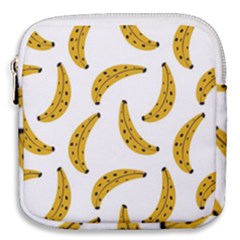 Banana Fruit Yellow Summer Mini Square Pouch