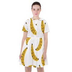 Banana Fruit Yellow Summer Sailor Dress