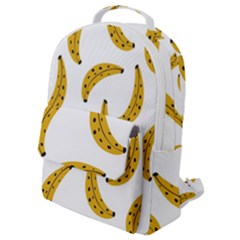 Banana Fruit Yellow Summer Flap Pocket Backpack (small) by Mariart