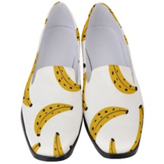 Banana Fruit Yellow Summer Women s Classic Loafer Heels by Mariart