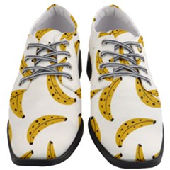 Banana Fruit Yellow Summer Women Heeled Oxford Shoes